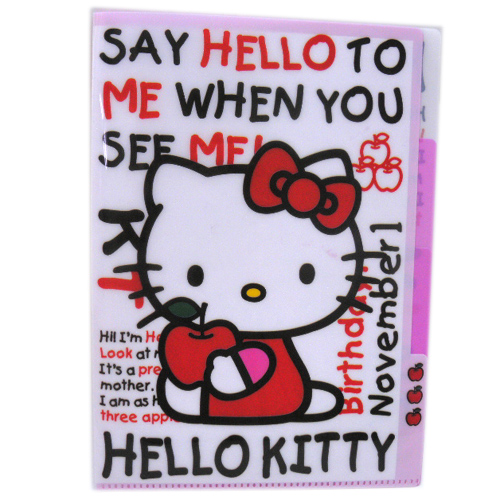 �͸���Hello Kitty_Hello Kitty-A5������-�թ��r����ī�G