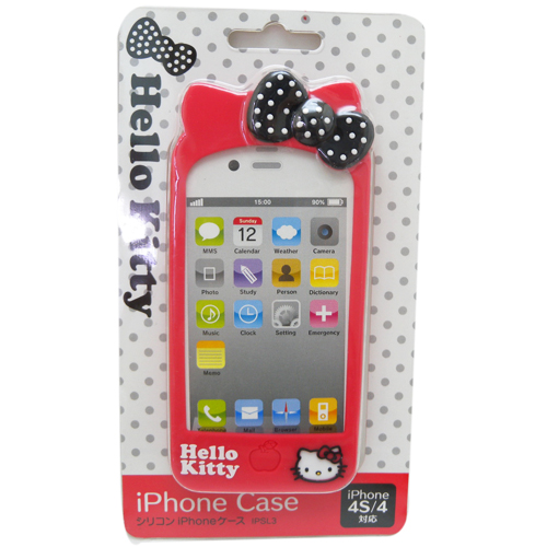 �͸���Hello Kitty_Hello Kitty-iP 4S �y����-�����I�I�µ�